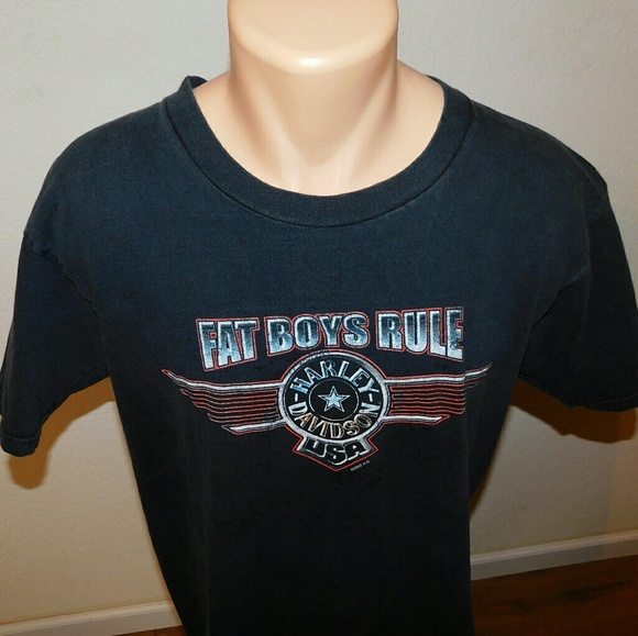 harley davidson fat boy t shirts